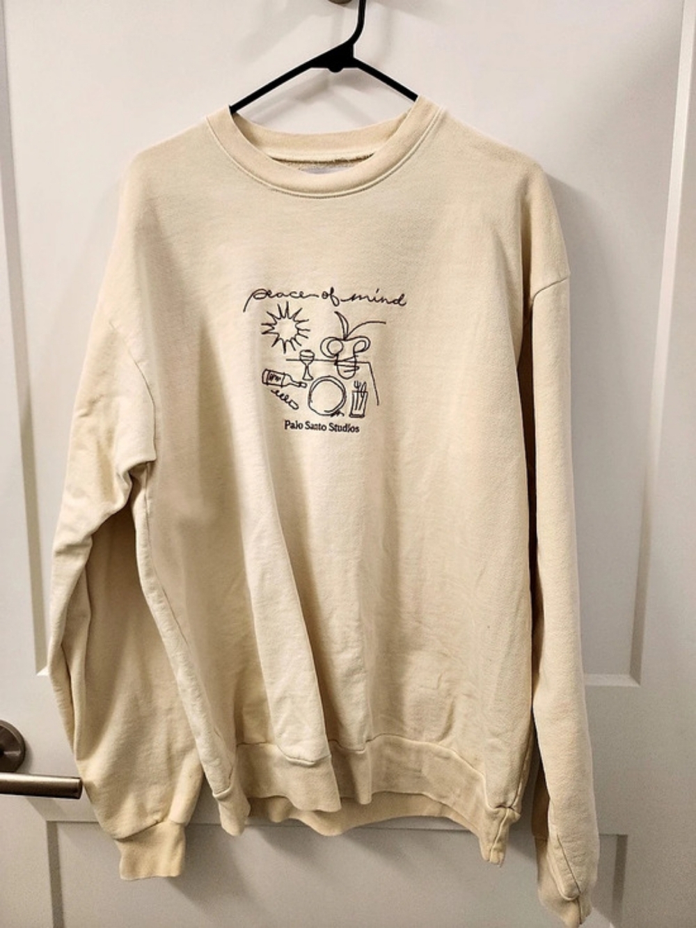 Palo Santo Studios Embroidered Crewneck Sweatshirt
